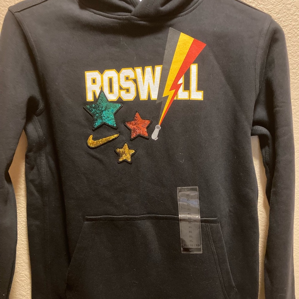 New Nike Roswell Rayguns Hoodie Jacket Youth - Picture 4 of 9